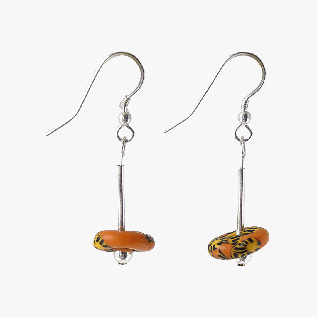 mmi3nsa sterling silver drop earrings with small orange glass  beads.png